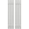 Ekena Millwork Americraft 3-Board, 2 Batten Exterior Real Wood Spaced Board-n-Batten Shutters, ARW101SB311X50STH, PR ARW101SB311X50STH - alternate 1